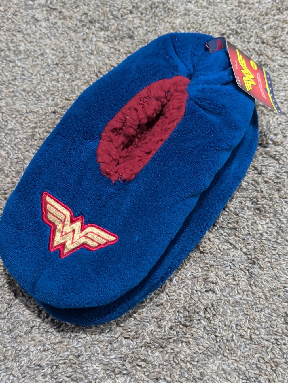 Wonder Woman Plush Slippers